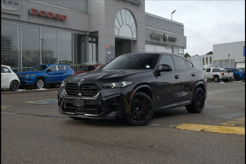 BMW X6 M straight off the camera, before correction.